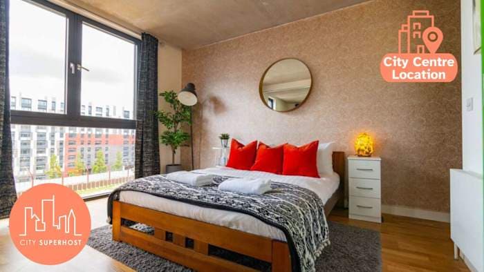 Ancoats canalside apartment interior